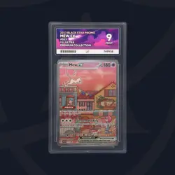 ACE 9 Mew 151 UPC Black Star Promo SVP 053 MINT Graded Pokemon Card - Image 3
