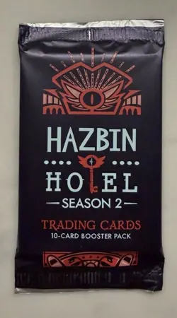 HAZBIN HOTEL Season 2 Trading Cards 1st Edition Booster Pack Lot Of 20 Sealed - Image 2