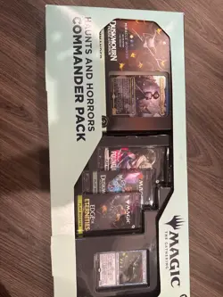 MAGIC THE GATHERING Haunts & Horrors COMMANDER PACK MTG DUSKMOURN Miracle Worker - Image 1