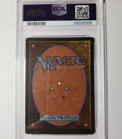 1996 Mirage Lightning Reflexes Magic The Gathering MTG PSA 10 Gem Mint Pop 1 - Image 2