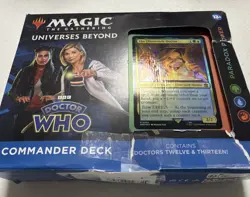 Magic The Gathering Doctor Who Commander Deck Paradox Power.Sealed/Damaged Box 195166228815 - Image 1