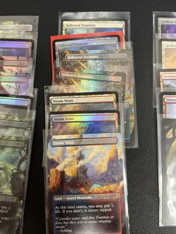 MTG Lot Of 19 Shock Lands Different Arts - Image 3