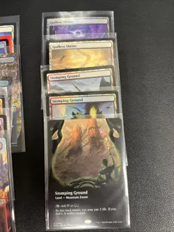 MTG Lot Of 19 Shock Lands Different Arts - Image 4