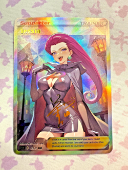 Waifu Pokemon Jessie Beautiful Full Art Halloween Holo Series NM - Image 1