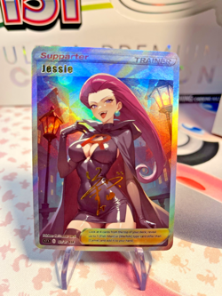 Waifu Pokemon Jessie Beautiful Full Art Halloween Holo Series NM - Image 2