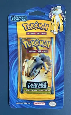 pokemon ex unseen forces blister pack Factory Sealed steelix artwork Beautiful - Image 2