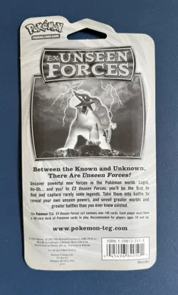 pokemon ex unseen forces blister pack Factory Sealed steelix artwork Beautiful - Image 3