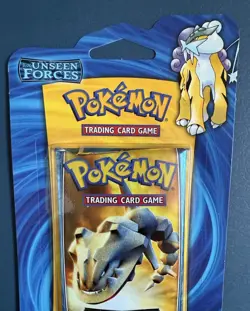 pokemon ex unseen forces blister pack Factory Sealed steelix artwork Beautiful - Image 5