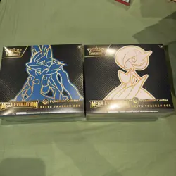 Pokemon Center Mega Evolutions ETB’s - Gardevoir and Lucario Sealed Brand New - Image 1