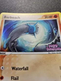 Pokemon EX Holon Phantoms Barboach Stamped Reverse Holo 60/110 NEAR MINT - Image 2