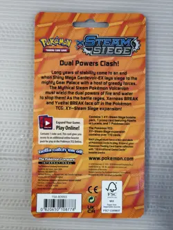 Pokemon XY Steam Siege Coin Blister Pack Factory Sealed - Image 2