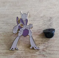 Pokemon TCG Official Mega Mewtwo Collector's Pin - Image 1