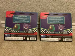 Pokemon TCG 2024 Back To School Eraser Blister Gengar + Bellibolt Lot of 2! New - Image 2