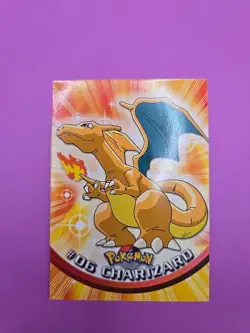 2000 Pokemon Topps Series 1 Charizard #06 - Regular - NM - Image 1