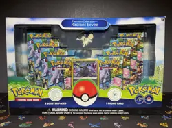 Pokemon GO Radiant Eevee Pokemon TCG Premium Collection Box Sealed 820650850523 - Image 1