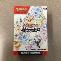 Pokemon TCG Prismatic Evolutions Booster Bundle Box Eevee Umbreon 2025 English - Image 1