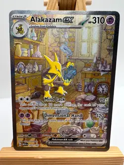 Pokemon TCG - S&V 151 - 201/165 Alakazam ex - Special Illustration Rare - NM/M 2 - Image 1
