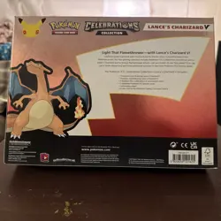 Pokemon TCG Celebrations Collection Lance's Charizard V Box NEW Factory Sealed 820650101625 - Image 2