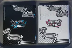 Pokemon TCG Black Bolt & White Flare Binder Set - NEW - 1 of Each Binder - Image 2