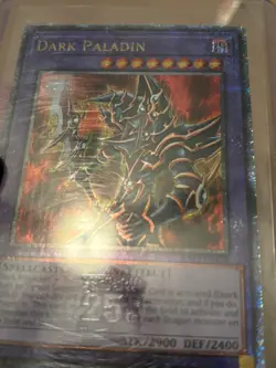 Yu-gi-oh! Quarter Century Rare Dark Paladin - Image 3