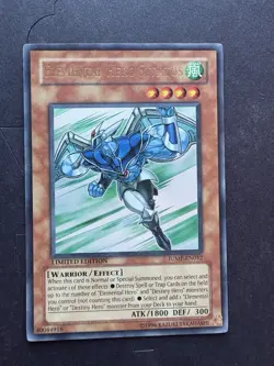 Yugioh TCG Elemental Hero Stratos JUMP-EN012 Ultra Rare - NM - Image 1