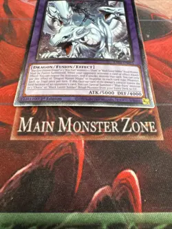 DRAGON MASTER MAGIA - PLATINUM SECRET RARE - Near Mint - RA04-EN055 - Yugioh - Image 2