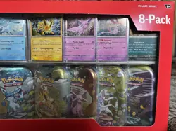 Pokemon TCG Prismatic Evolutions Costco 8 Mini-Tin Bundle with Promo Cards - Image 3