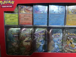 Pokemon TCG Prismatic Evolutions Costco 8 Mini-Tin Bundle with Promo Cards - Image 4