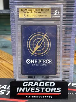 2023 One Piece Card Game Trafalgar Law 069 Awakening the New Era BGS10 Pristine! - Image 2