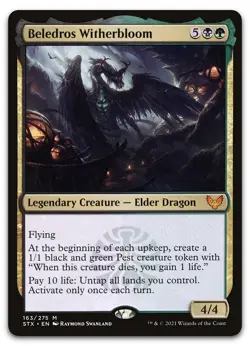 Beledros Witherbloom #163 (NM) Strixhaven STX Magic MTG - Image 1