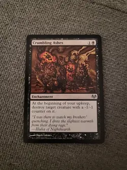 Crumbling Ashes [Eventide] Lightly Played - Image 1