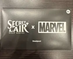 Magic: the Gathering Secret Lair x Marvel Deadpool NON-FOIL New Unopened MTG - Image 1