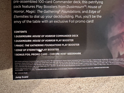 Magic the Gathering Duskmourn Haunts & Horrors Jump Scare Commander Pack New - Image 2