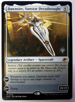 Dawnsire, Sunstar Dreadnought - MTG Edge of Eternities - Promo Mythic - 0238 NM - Image 1