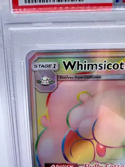 2019 Pokemon S&M Unbroken Bonds Whimsicott GX #226 | SECRET RARE | PSA 10 GM MT - Image 2