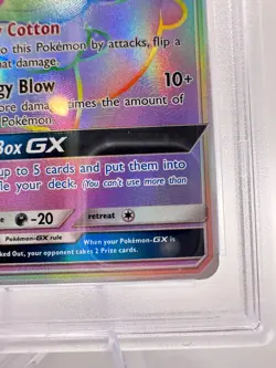 2019 Pokemon S&M Unbroken Bonds Whimsicott GX #226 | SECRET RARE | PSA 10 GM MT - Image 5