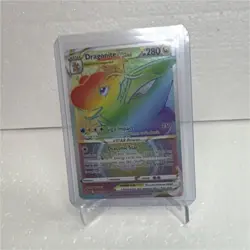 Pokemon Dragonite VSTAR 081/078 Secret Rare Full Art Holo Pokemon GO TCG Card - Image 2