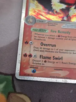 Arcanine ex 83/92 Holo 2006 Pokemon Ex Legend Maker MP-Excellent Pokemon TCG - Image 4