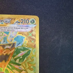 Pokemon TCG Teal Mask Ogerpon Ex 221/167 Twilight Masquerade Hyper Rare Holo - Image 4