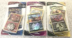 Pokemon TCG Lot 3 Sealed Hanger Packs Battle Styles Fusion Strike Evolving Skies - Image 1