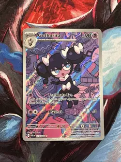 🔥Gothorita 125/086 IR Illustration Rare Holo Pokemon 2025 White Flare NM🔥 - Image 1
