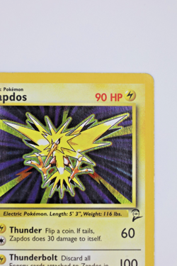 2000 Pokemon – Zapdos – Base Set 2 – Holo Rare 20/130 [MP - LP] - Image 5