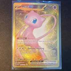 Pokemon TCG Mew Ex 193/165 Sv: Scarlet & Violet 151 Ultra Rare Full Art Holo - Image 2