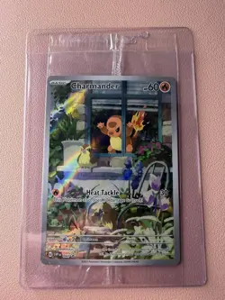 2023 POKEMON OBSIDIAN FLAMES ETB PROMO #044 CHARMANDER SEALED(NM) - Image 1