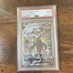 Pokemon Rapid Strike Urshifu V 153/163 Battle Styles Ultra Rare Holo PSA 9 - Image 1