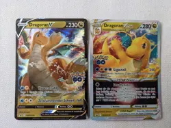 Pokemon 2 Black Star PROMO Karten Dragoran V + VSTAR SWSH235 + 236 | DE | HOLO - Image 1
