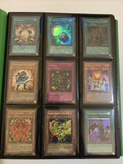 Yugioh Cards, Binder Collection God Cards, Blue-Eyes White Dragon Magicians - Image 2