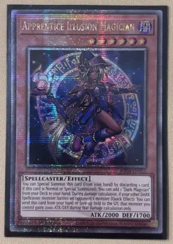 Apprentice Illusion Magician RA04-EN023 Quarter Century Secret Rare 1st Ed - Image 1