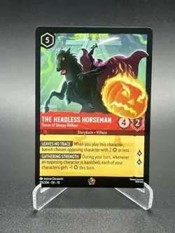 The Headless Horseman 125/204 Disney Lorcana Whispers in the Well Legendary NM - Image 1
