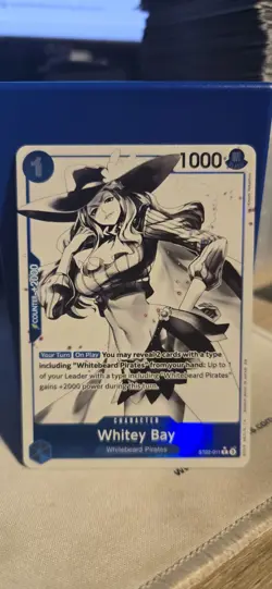 One Piece Card Game Whitey Bay Character Card ST22-011 Parallel English - Image 1